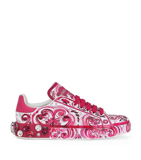 dolce gabbana sneaker rose|dolce gabbana sneakers for women.